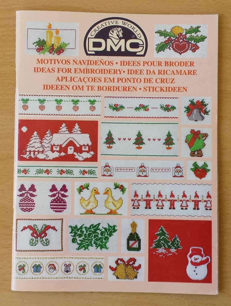 DMC Creative World - Ideeën om te Borduren - Kerstmis, Hobby en Vrije tijd, Patroon, Gebruikt, Ophalen of Verzenden, Handborduren