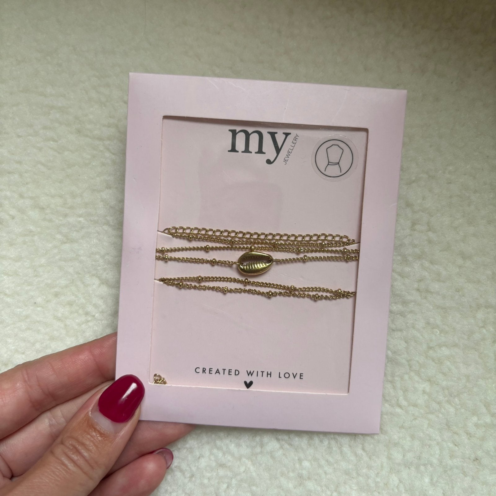 My Jewellery body chain, Ophalen of Verzenden, Nieuw, Goud, Overige materialen