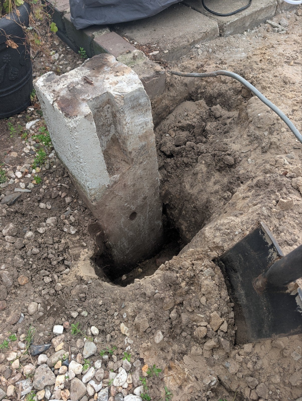 Gebruikte betonnen paal 90x20/30- Betonpoer fundering, Ophalen, Gebruikt, 50 mm of meer, Balk