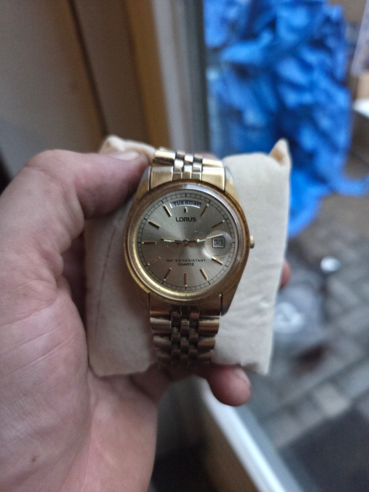 Lorus Herenhorloge Goudkleurig - Klassiek en Elegant, Sieraden, Tassen en Uiterlijk, Horloges | Heren, Ophalen of Verzenden