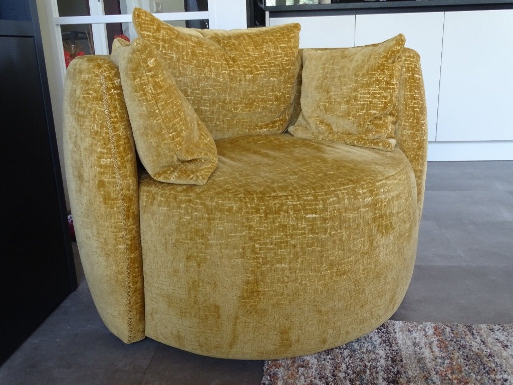 Fauteuil terra ( Goossens), Ophalen, 75 tot 100 cm, Zo goed als nieuw, 75 tot 100 cm