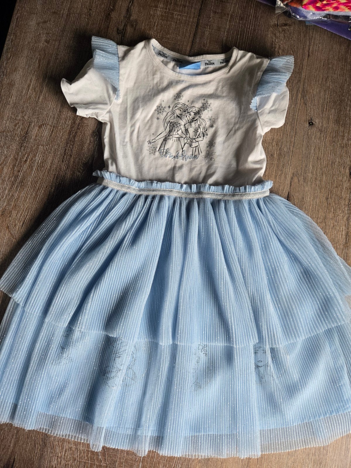 Frozen Primark tule jurk maat 116, Gebruikt, Meisje, Ophalen of Verzenden, Jurk of Rok