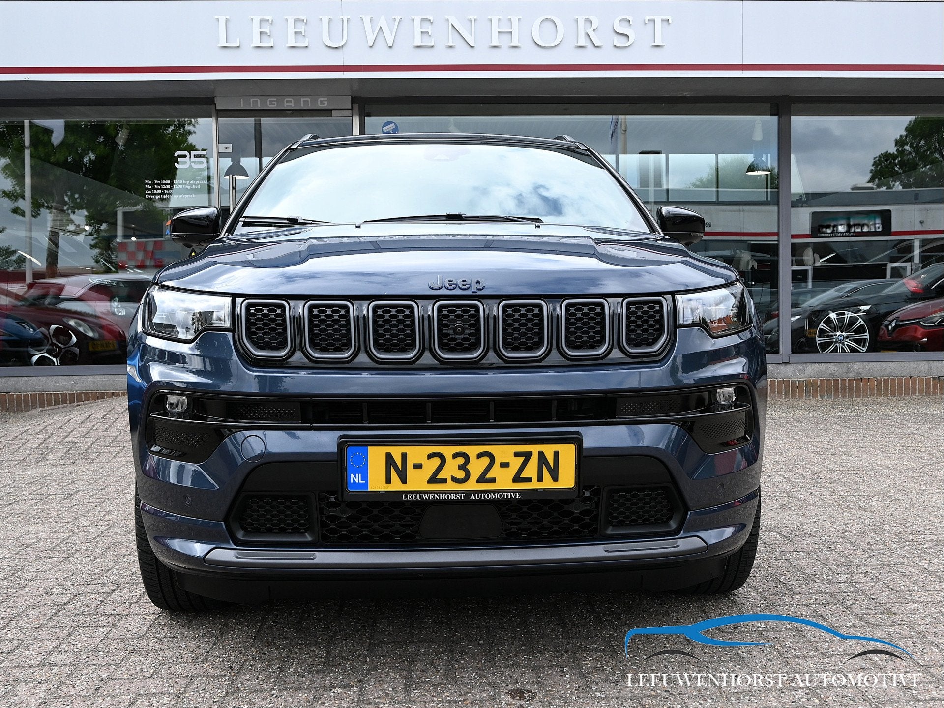 Jeep Compass 4xe 240 Plug-in Hybrid Electric S (bj 2022), Automaat, Blauw, Bedrijf, Vierwielaandrijving
