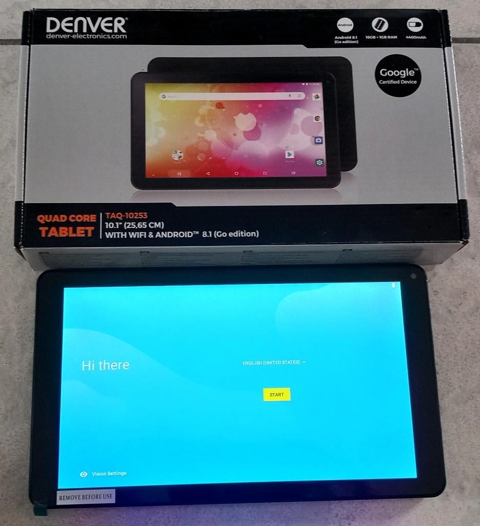 €50 - Tablet 10.1 inch (25,65 cm) - Nieuw in doos (A), Uitbreidbaar geheugen, Nieuw, Wi-Fi, Ophalen