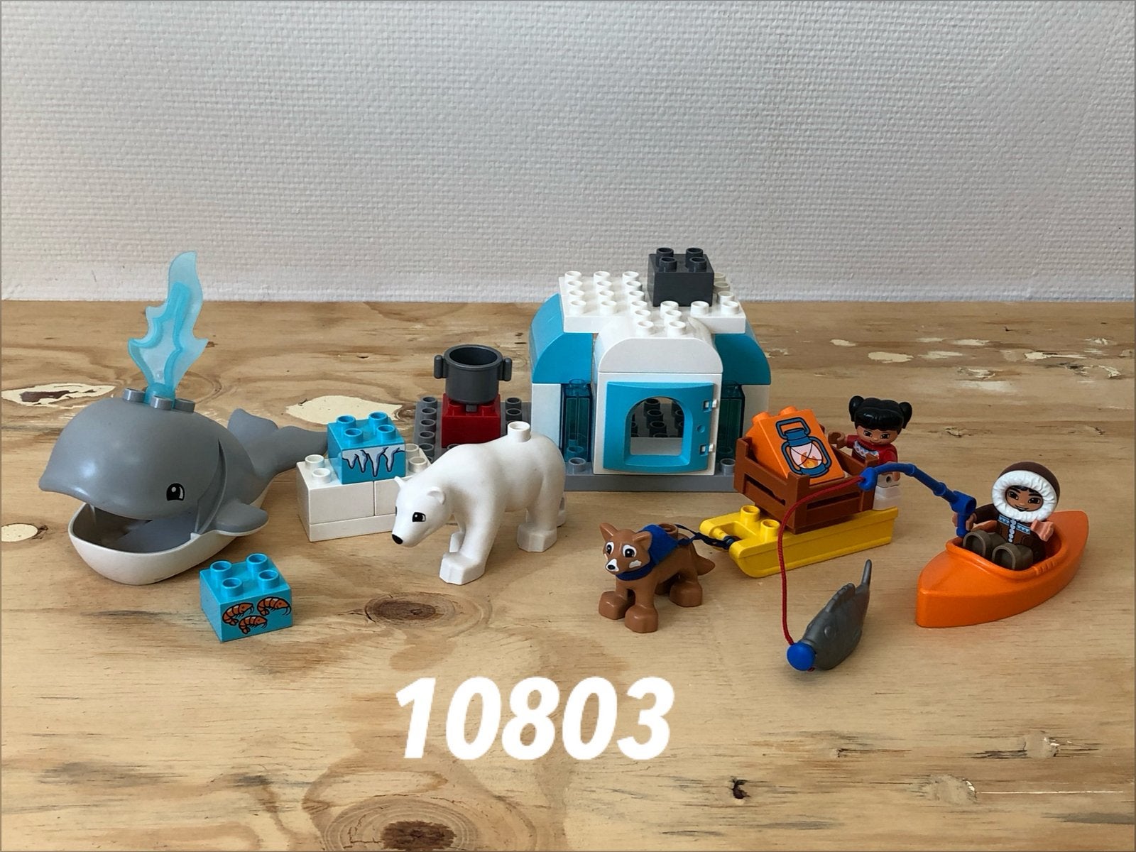 Duplo poolgebied 10803 (compleet) 1, Ophalen of Verzenden, Zo goed als nieuw, Complete set, Duplo