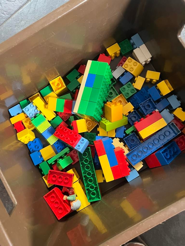 Lego duplo, Ophalen, Gebruikt