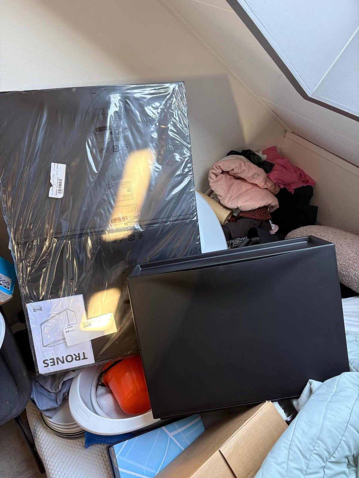 Ikea Trones schoenenkast, zwart, zo goed als nieuw, Huis en Inrichting, Ophalen, Zo goed als nieuw