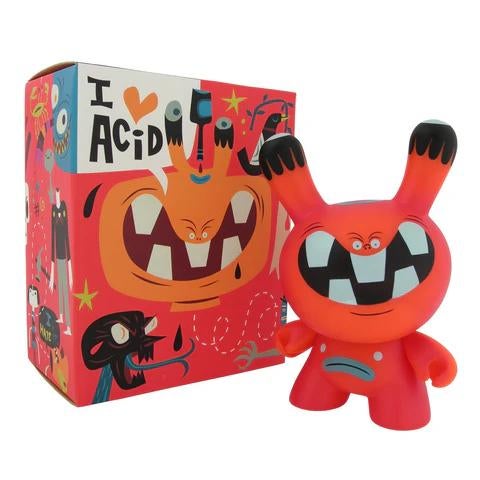 Kidrobot X Tim Biskup “ACID HEAD” 8 inch Dunny designer toy, Verzenden