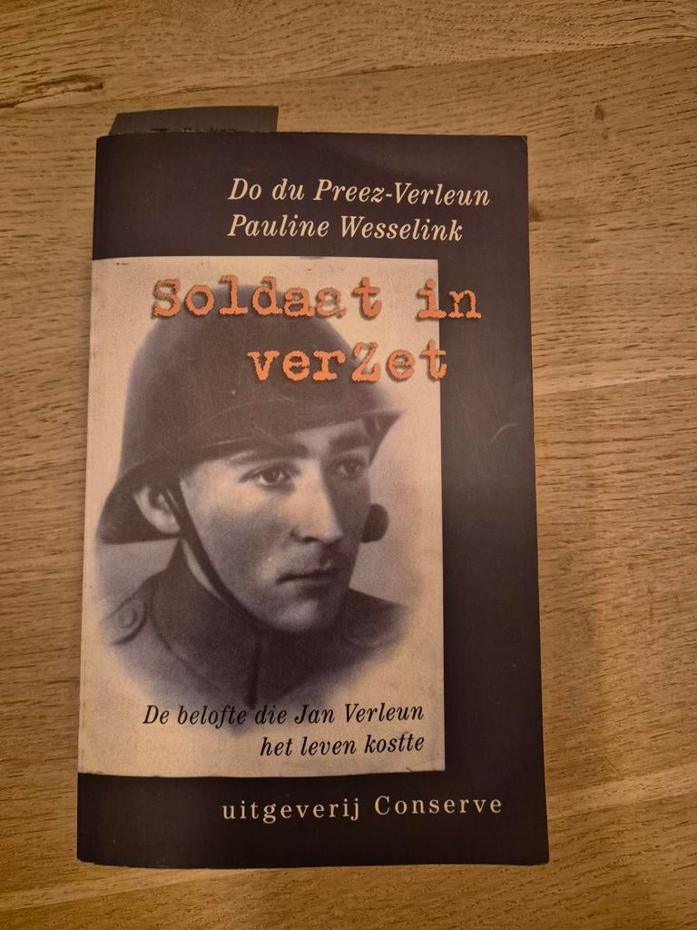 Soldaat in Verzet - Jan Verleun WOII, Ophalen of Verzenden, Tweede Wereldoorlog, Gelezen