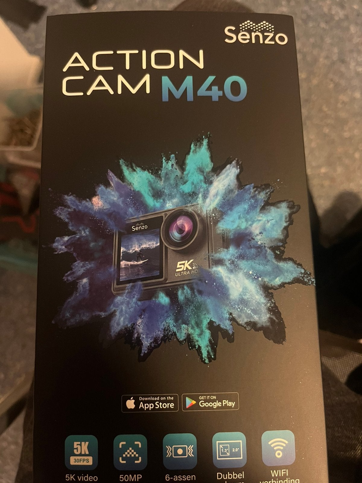 Action cam met spullen, Ophalen, Nieuw, Overige merken