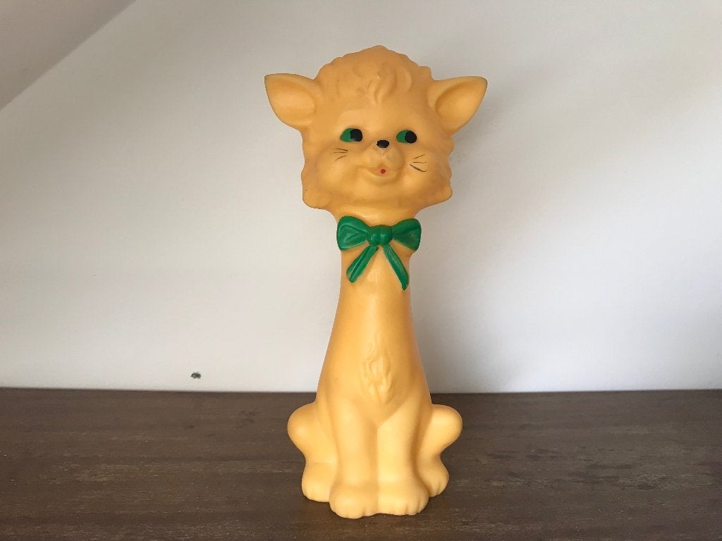 Pieper pieppop pieper po kat poes “ aristocats “ Rubbertoys, Verzamelen, Ophalen of Verzenden, Zo goed als nieuw