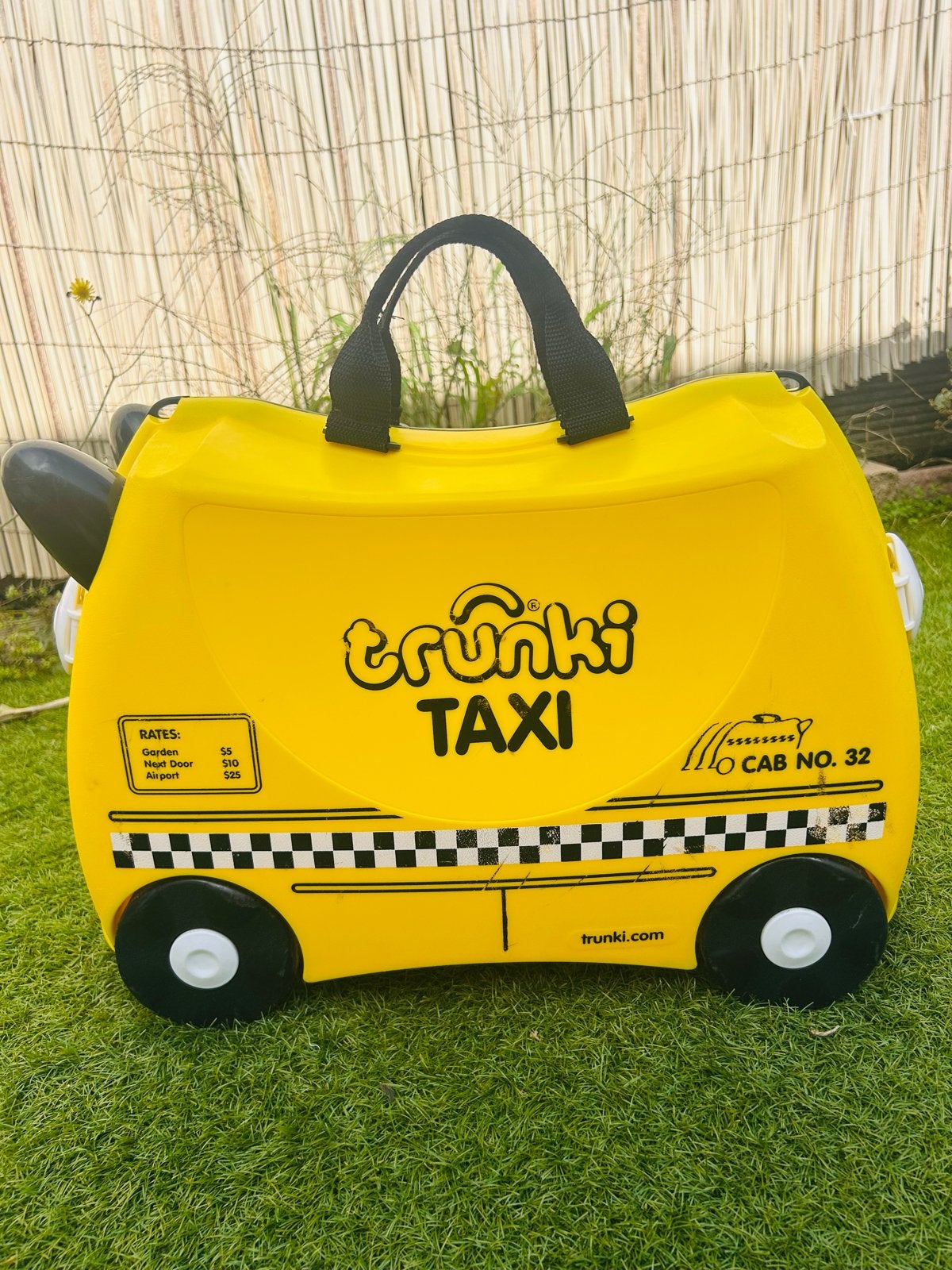Trunki Taxi Kinderkoffer - Geel, Ophalen, Zo goed als nieuw