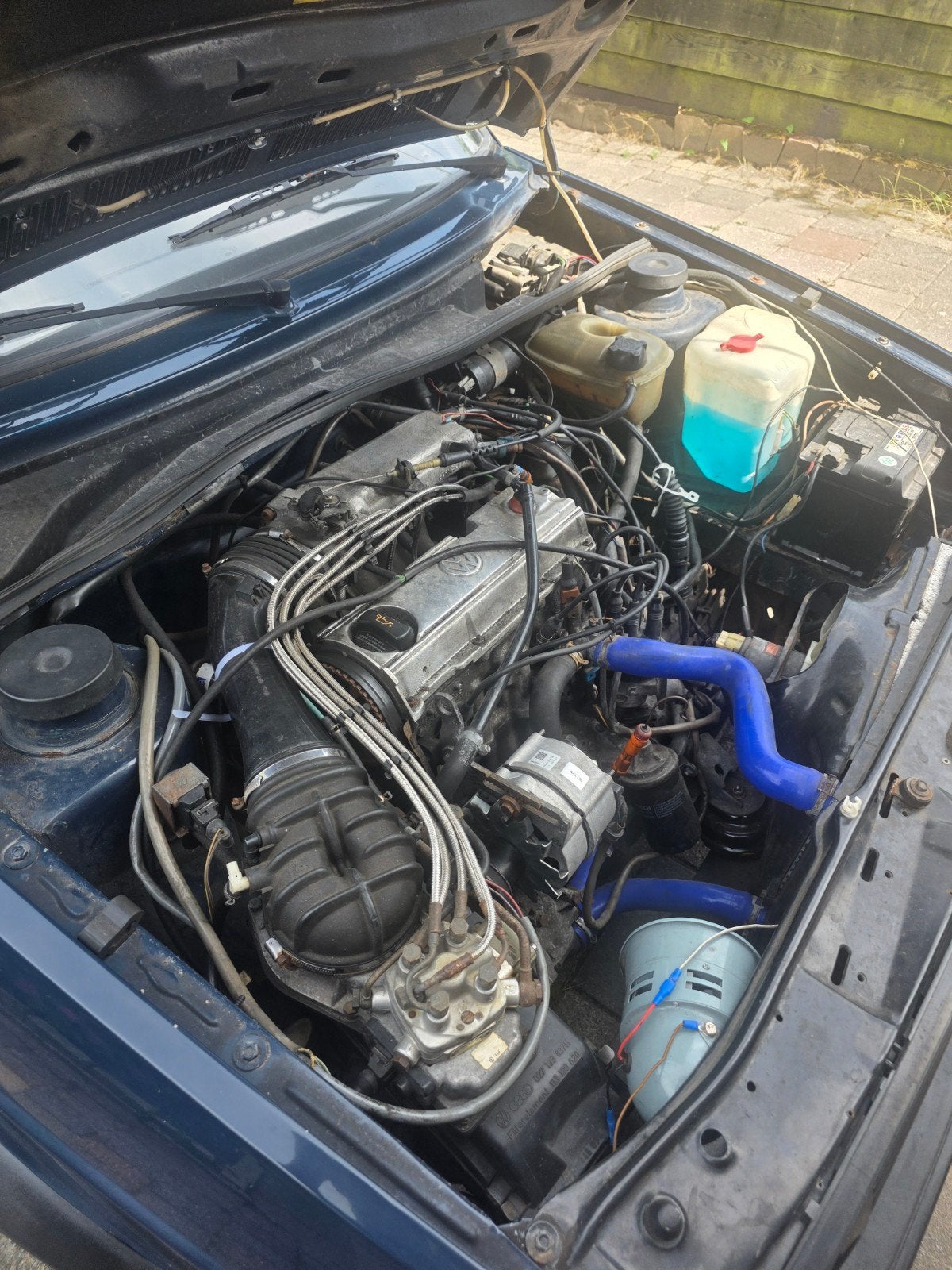 Golf mk2 in onderdelen, Ophalen