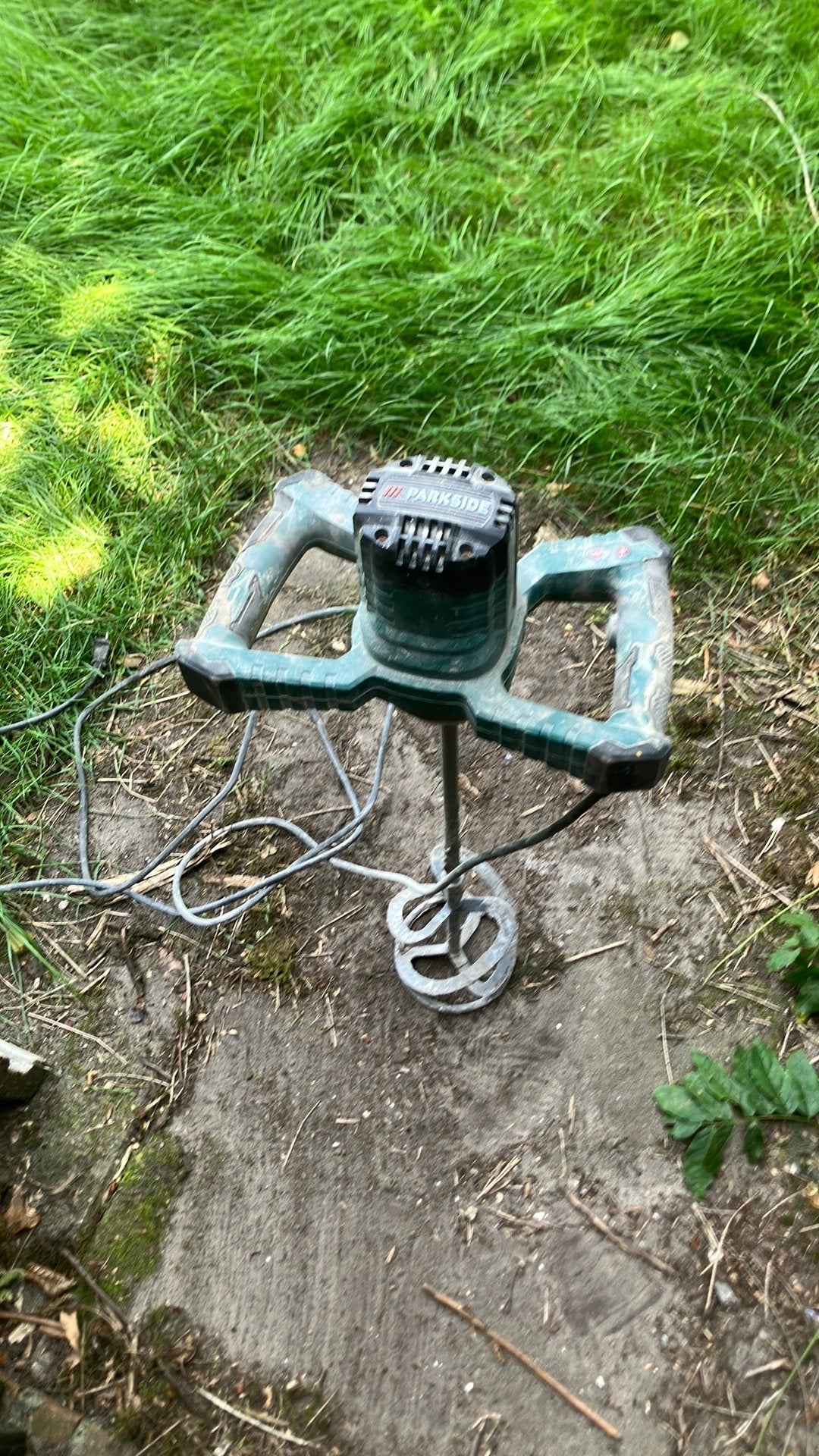 Parkside betonmixer mortelmixer 220v, Doe-het-zelf en Verbouw, Ophalen, Gebruikt