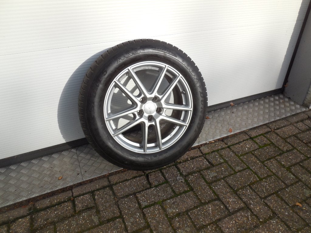 winterset 18 inch op aluminium velgen  steek 5 x 112, Auto-onderdelen, Banden en Velgen, Ophalen, 18 inch, Gebruikt, Banden en Velgen