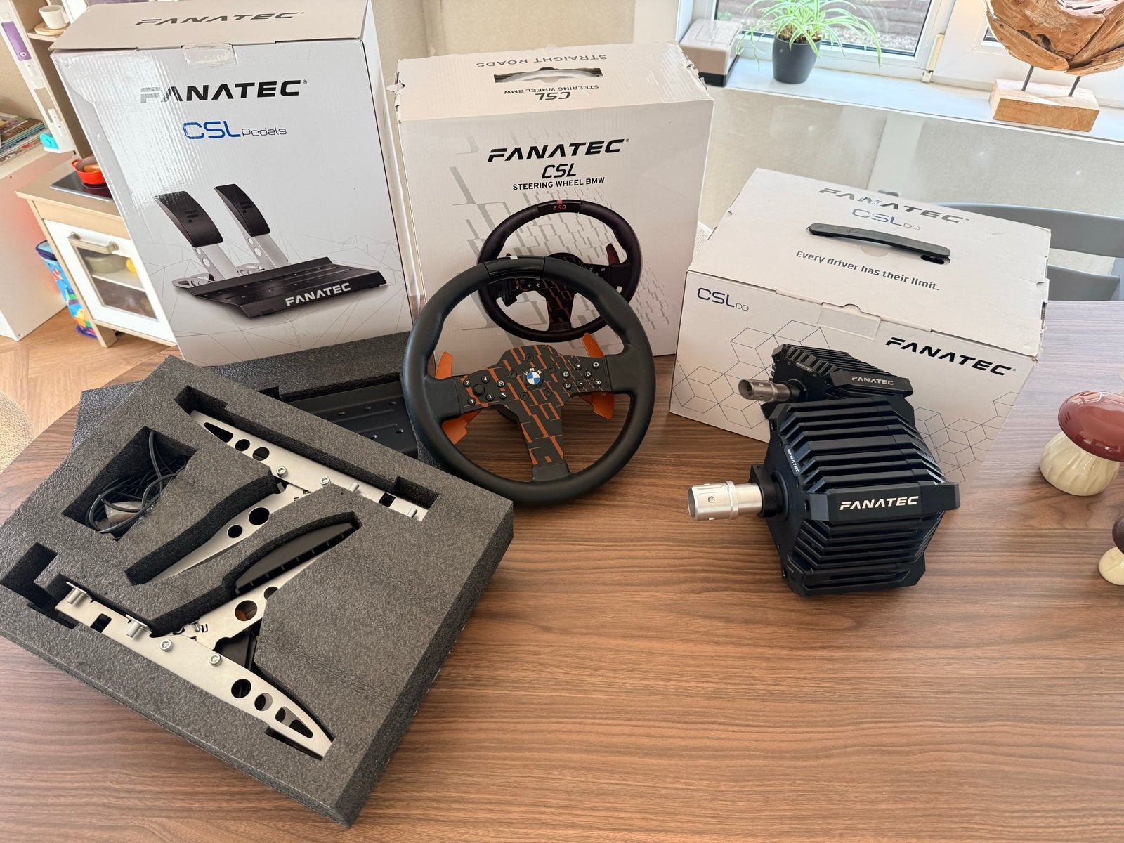 Fanatec CSL Complete Set - Zo goed als nieuw, Ophalen of Verzenden, Overige merken, Zo goed als nieuw