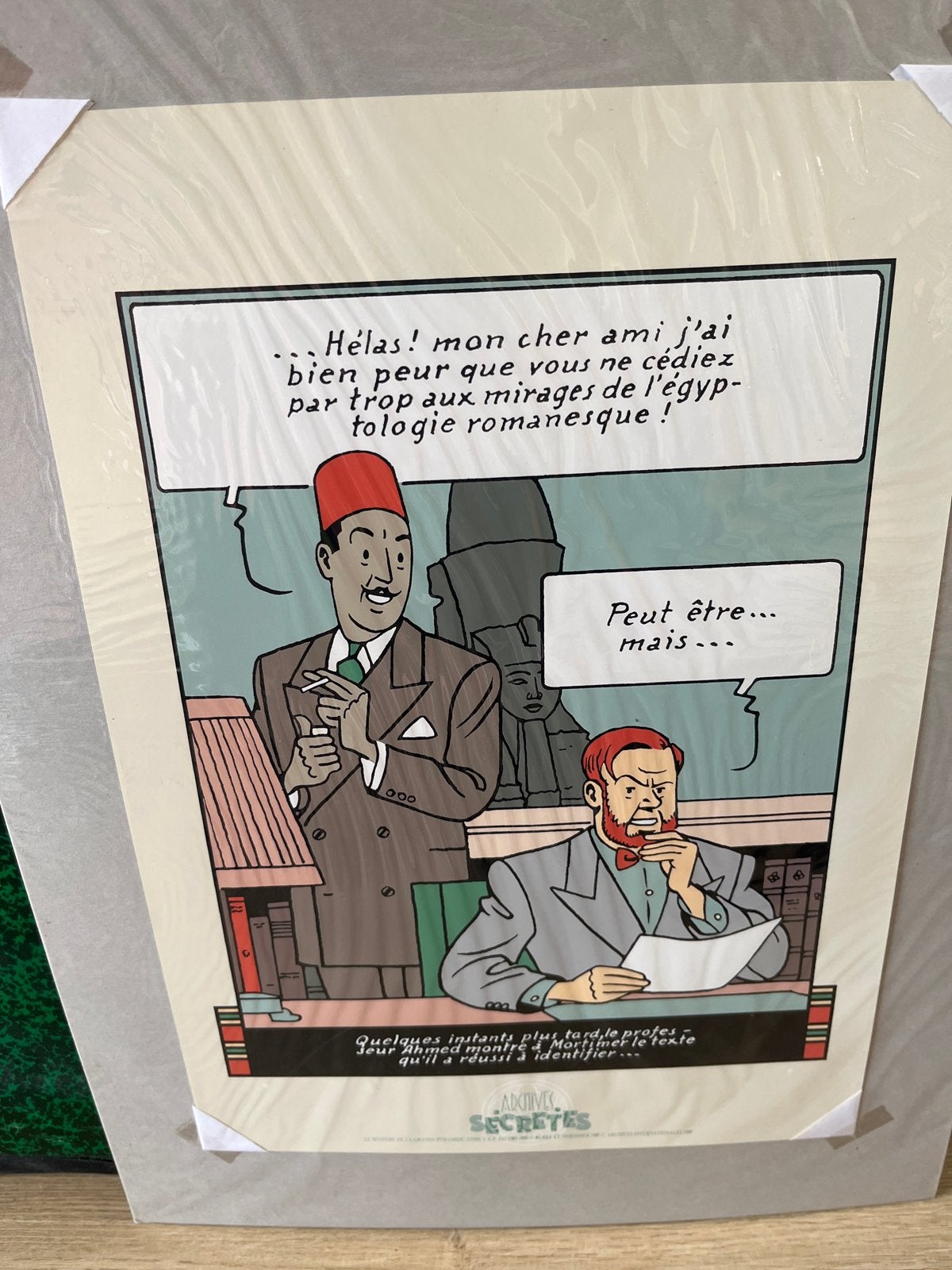 Blake en Mortimer: Het Mysterie van de Grote Piramide, Verzamelen, Ophalen, Rechthoekig Staand, A4 of kleiner, Zo goed als nieuw