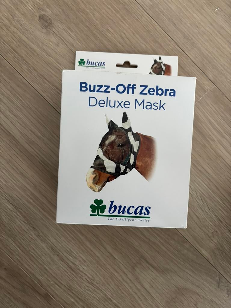 Bucas vliegenmasker deluxe maat L, Dieren en Toebehoren, Ophalen of Verzenden, Nieuw