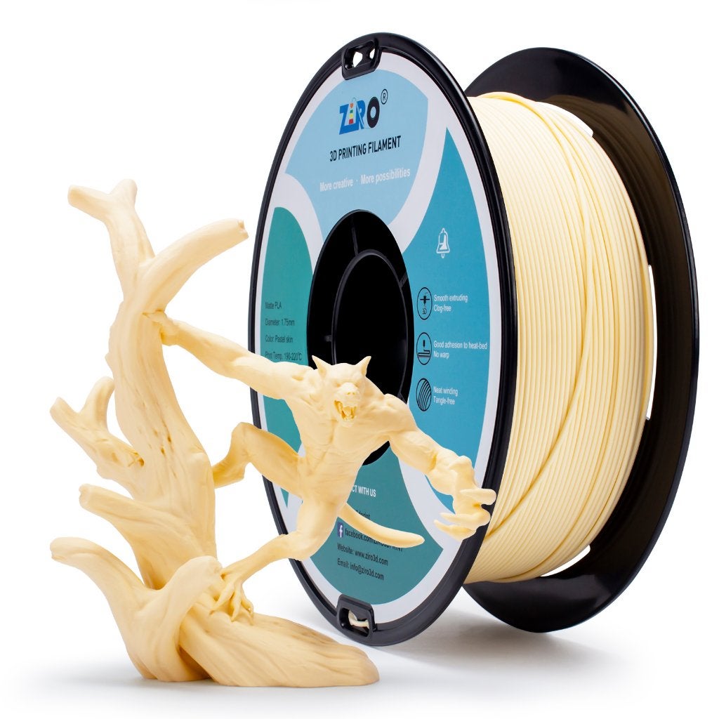 ZIRO 3D Printing Filament PLA - Pastel Skin, Computers en Software, Ophalen of Verzenden, Nieuw, Filamentrollen