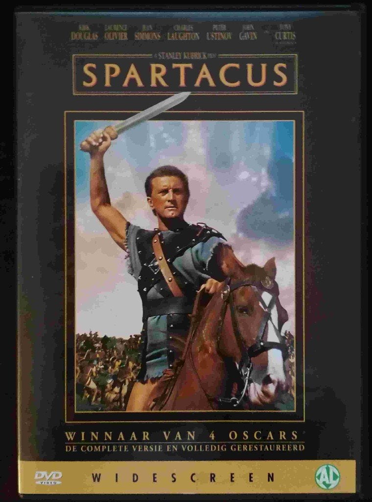 DVD Spartacus, Alle leeftijden, Ophalen of Verzenden, Zo goed als nieuw