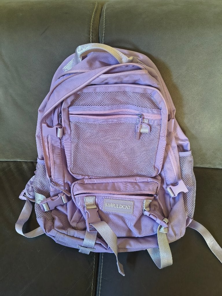 Grote lila rugzak, Ophalen of Verzenden, Gebruikt, Overige merken, 30 tot 45 cm