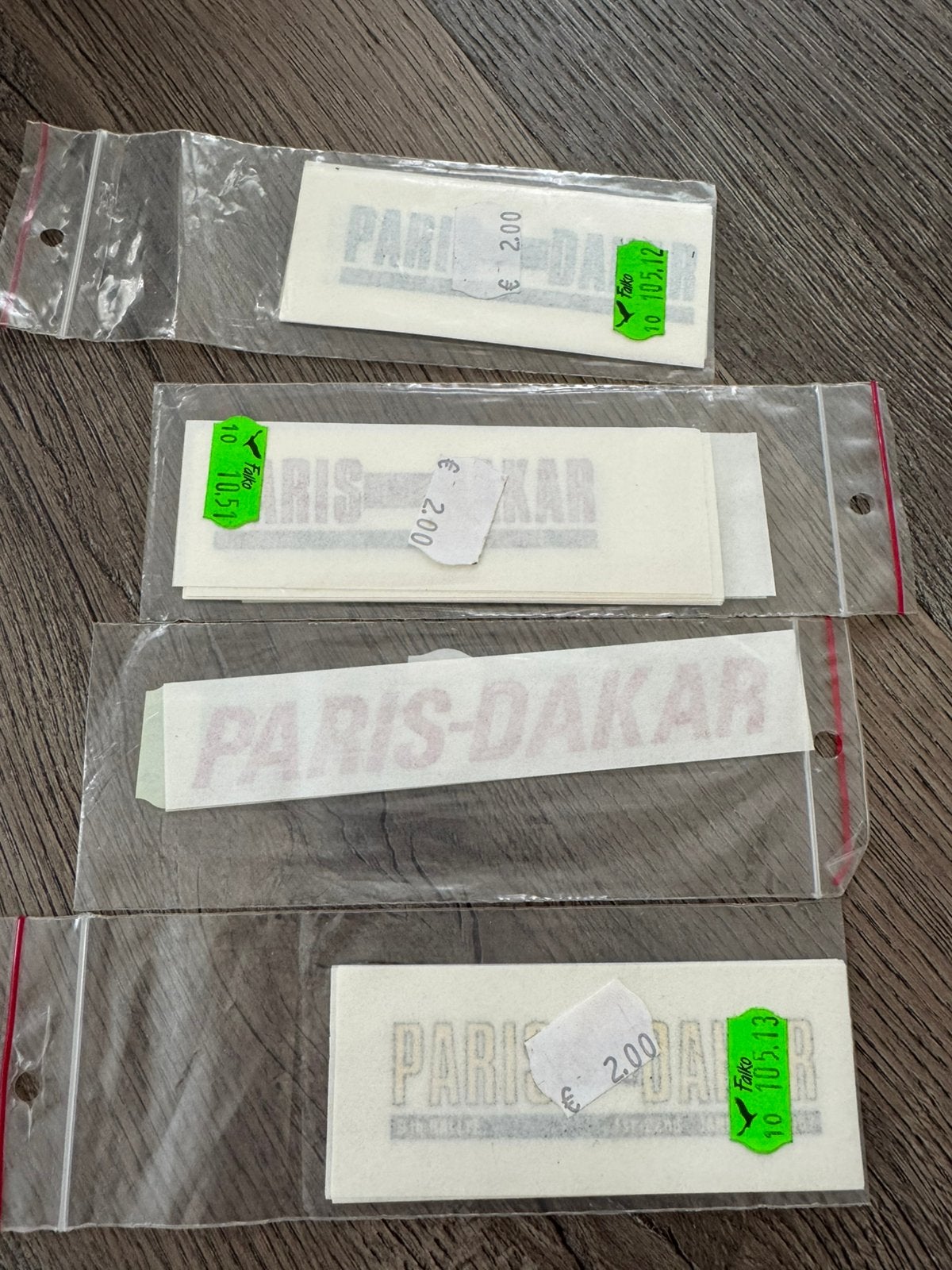 Honda Paris Dakar stickers, Fietsen en Brommers, Ophalen of Verzenden, Nieuw, Overige typen