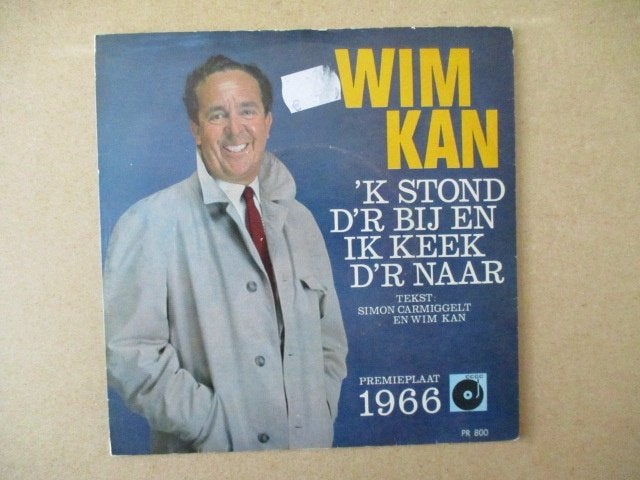 s0370 wim kan - k stond dr bij en keek dr naar, Cd's en Dvd's, Vinyl Singles, Ophalen, Gebruikt, 7 inch, Overige genres
