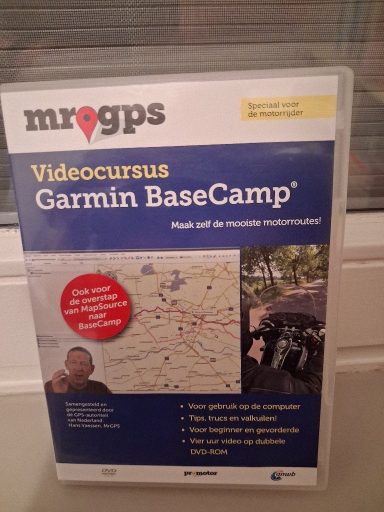 Cursus Garmin Basecamp ( voor motorrijders), Ophalen of Verzenden, Zo goed als nieuw, Mr. GPS, Algemeen