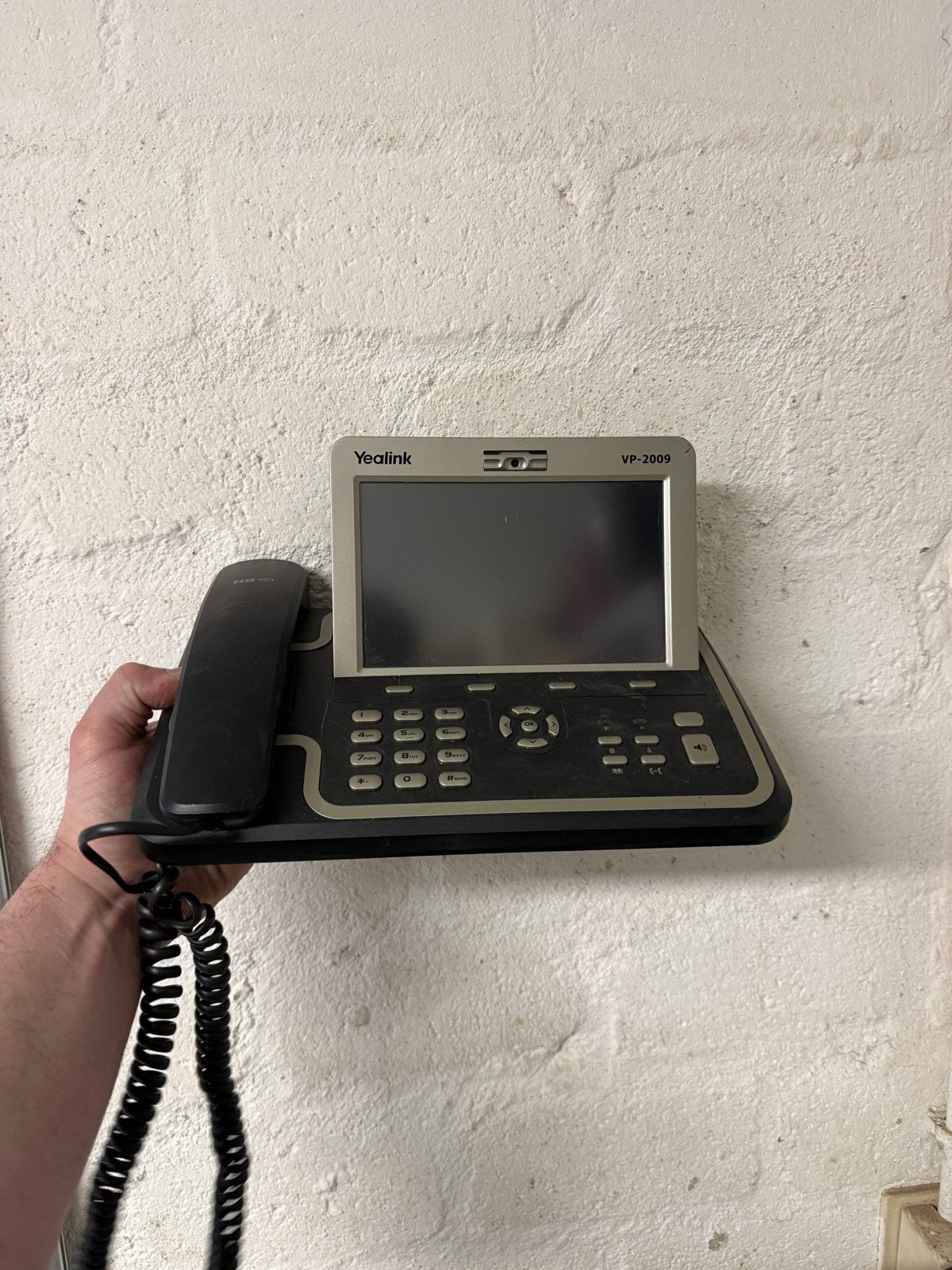 Yealink VP-2009P IP Videotelefoon - Zo goed als nieuw, Telecommunicatie, 1 handset, -, -, Ophalen of Verzenden