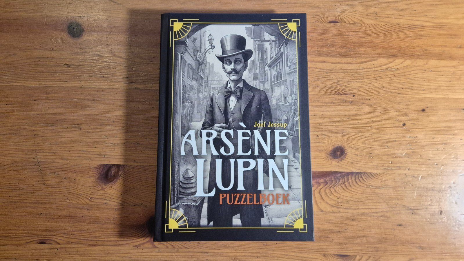 Joel Jessup - Arsène Lupin puzzelboek, Ophalen of Verzenden, Zo goed als nieuw, Joel Jessup