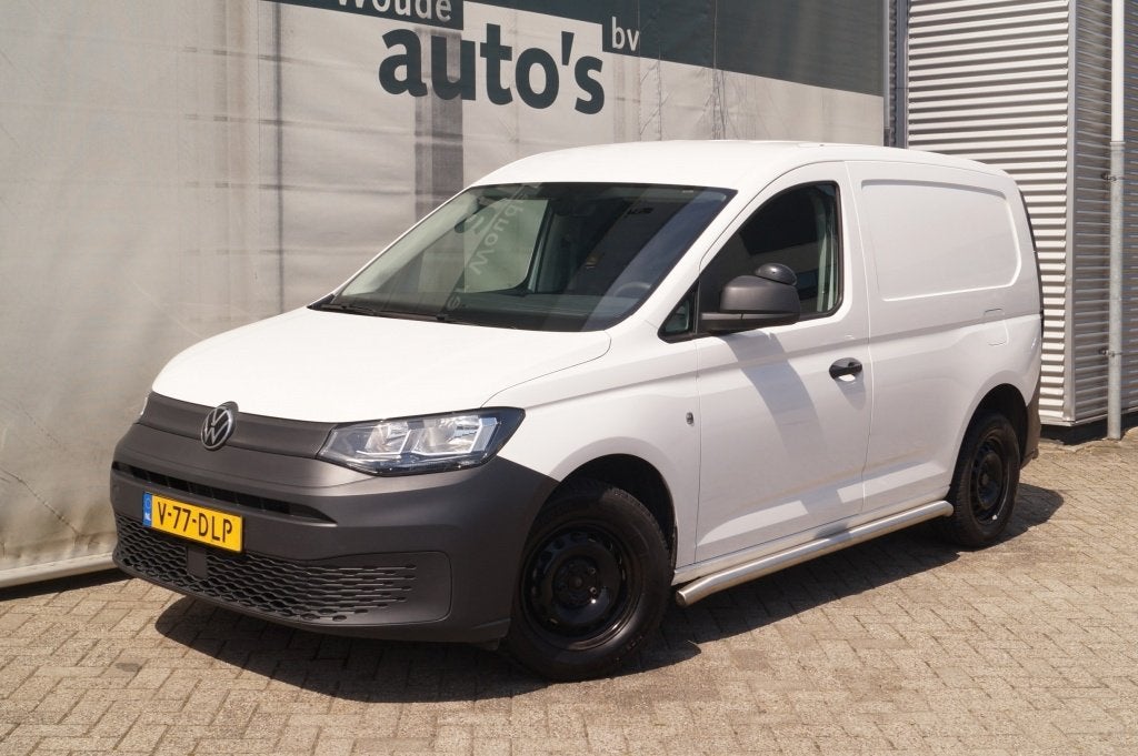 Volkswagen Caddy 2.0 TDI Comfort Cargo -AIRCO-PDC-CRUISE-CAR, Auto's, Bestelauto's, Voorwielaandrijving, Stof, Gebruikt, Euro 6