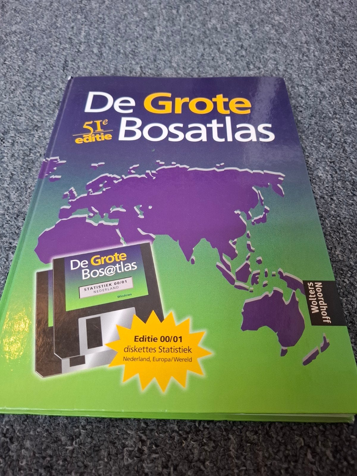 De Grote Bosatlas 51e editie, Boeken, Ophalen of Verzenden, 2000 tot heden, Wereld, Bosatlas