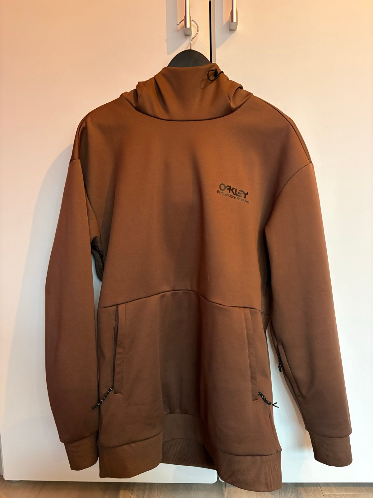 Oakley ski hoodie bruin maat S, Ophalen of Verzenden, Nieuw, Maat 36 (S), Overige typen