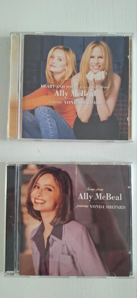 Ally McBeal CD's: Songs from & Heart and Soul, Ophalen of Verzenden, 1990 - 1999, Gebruikt, Boxset