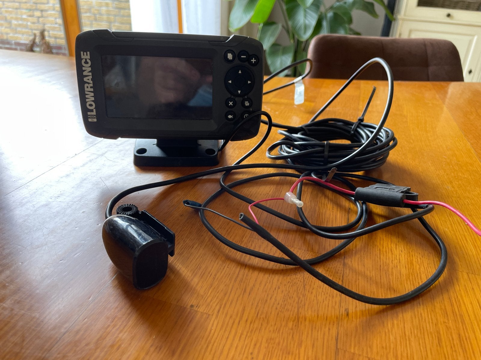 Lowrance HOOK-4x Mid/High Fishfinder, Watersport en Boten, Ophalen of Verzenden, Gebruikt