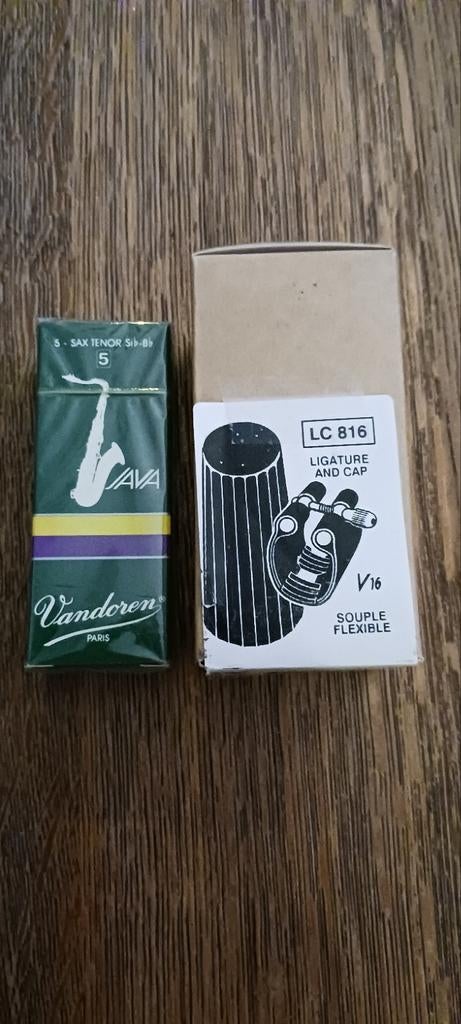 VANDOREN TENOR SAX SIB - Bb EN 5- SAX TENOR  Sib - Bb  NIEUW, Muziek en Instrumenten, Blaasinstrumenten | Saxofoons, Ophalen of Verzenden