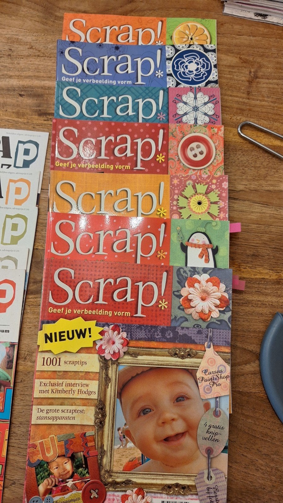 Scrap! Tijdschriften en Scrap van A-Z Familiealbum, Ophalen of Verzenden, Gebruikt, Album of Boek, Scrap