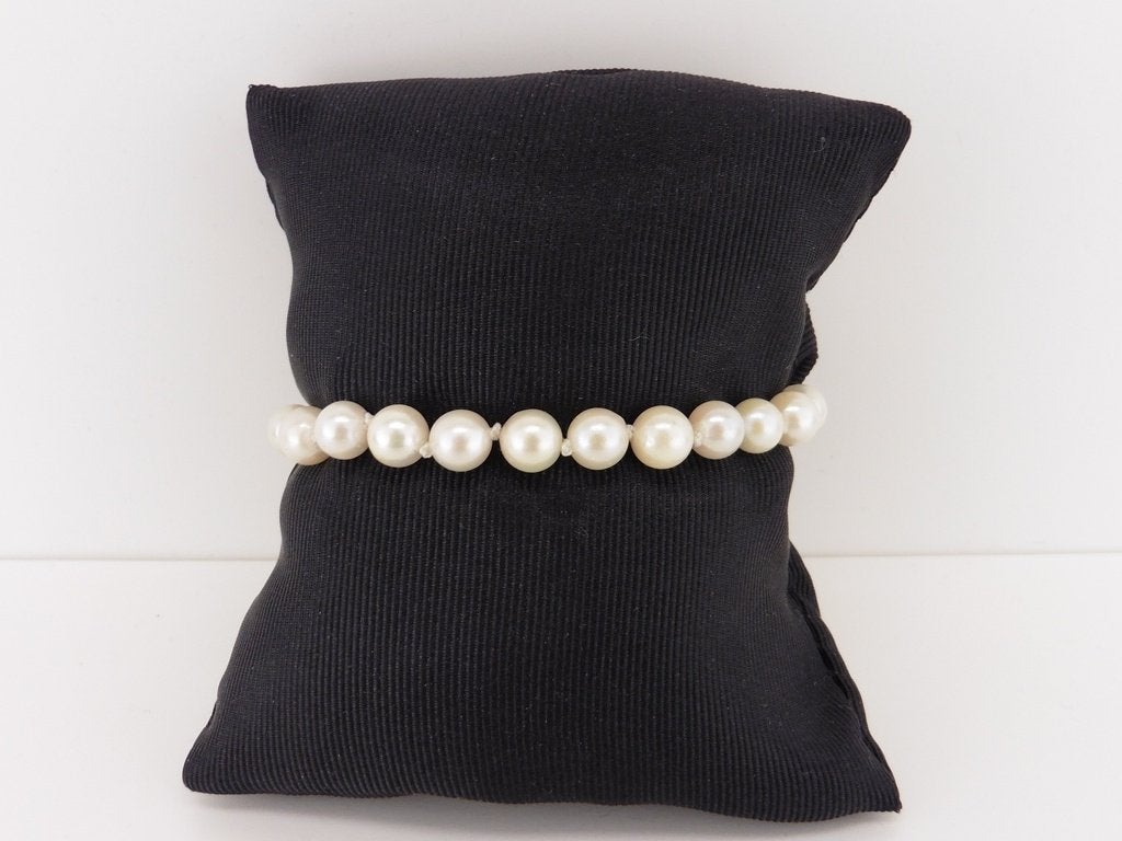 Parel armband met gouden slot                            D70, Sieraden, Tassen en Uiterlijk, Armbanden, Overige materialen, Gebruikt