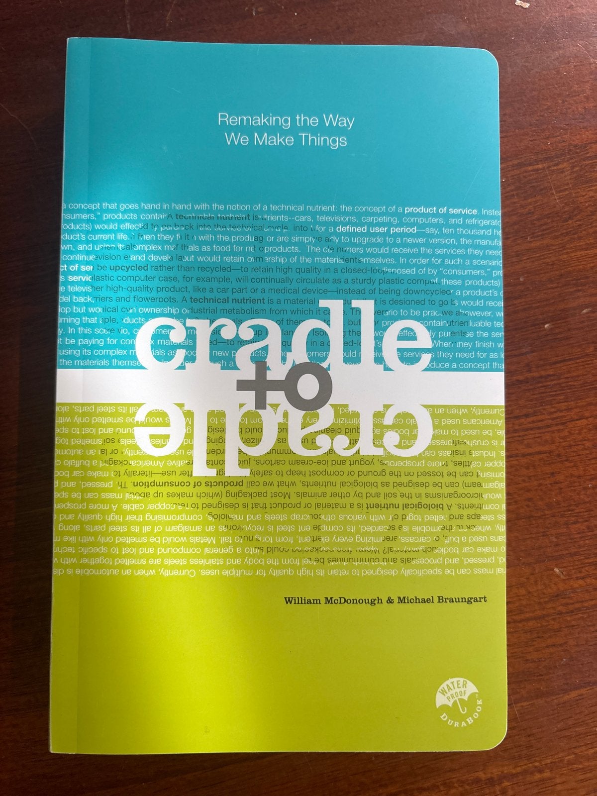 Cradle to Cradle: Remaking the Way We Make Things, Ophalen of Verzenden, Nieuw, Amerika