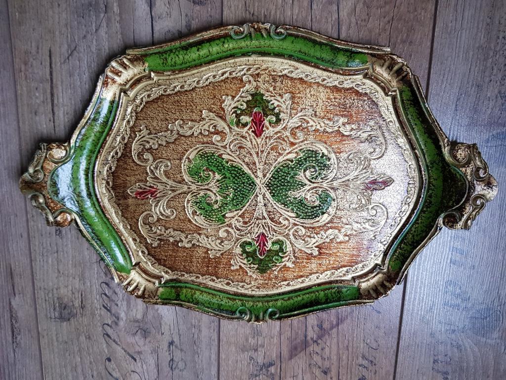 Italiaans dienblad barok styl, Ophalen of Verzenden