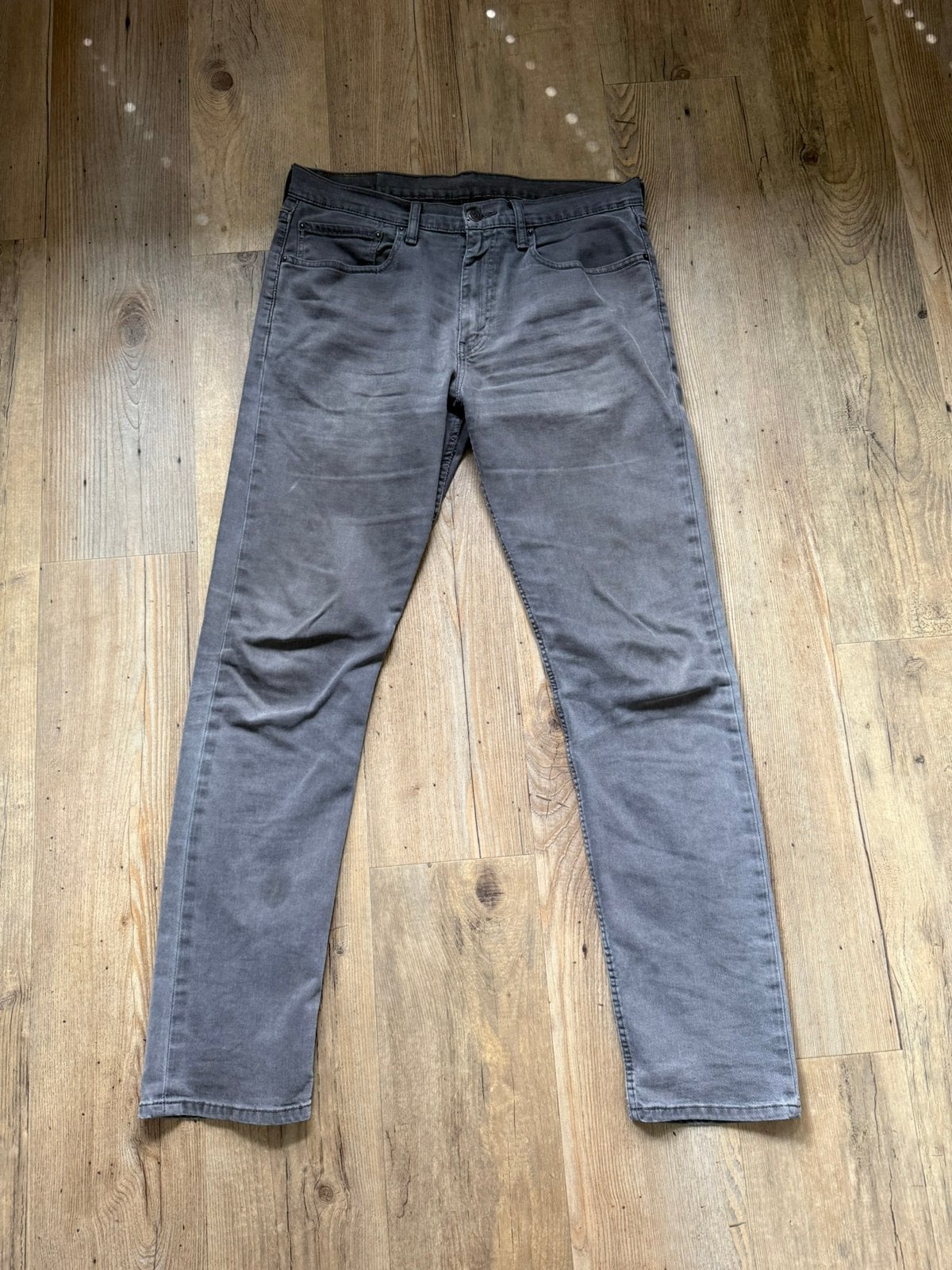 Levi's grijze jeans W36 L34, W36 - W38 (confectie 52/54), Ophalen of Verzenden, Grijs, Gedragen