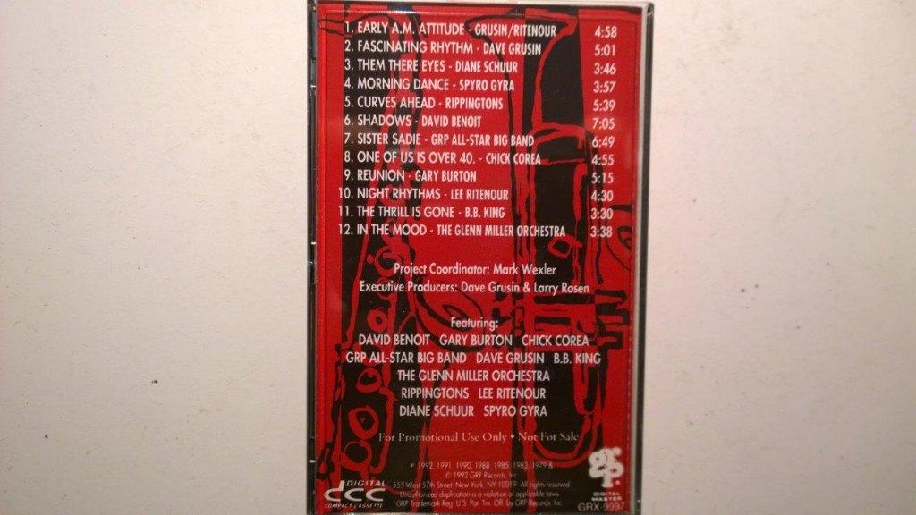 GRP Technics DCC Music Sampler (DCC), Luiksingel 25 1066JH Amsterdam, Sales@cddealer.nl, Ophalen of Verzenden, Zo goed als nieuw