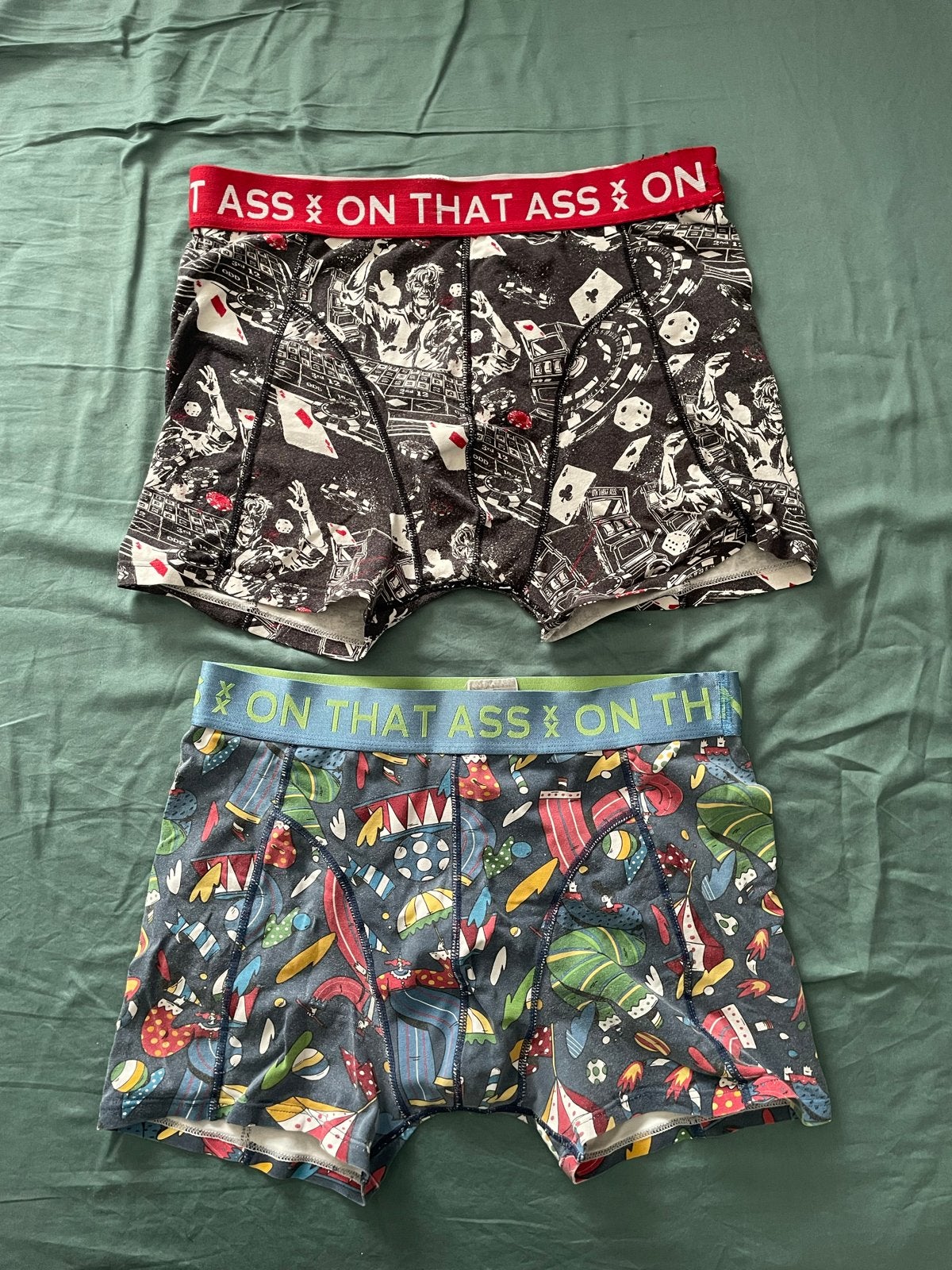 2 x On That Ass boxer gedragen - Maat M, Ophalen, Zwart, Boxer