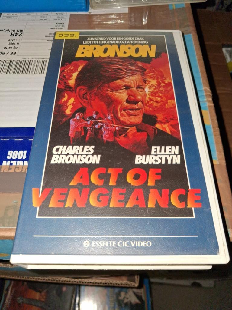 Vhs - Act Of Vengeance, Alle leeftijden, Ophalen of Verzenden, Zo goed als nieuw