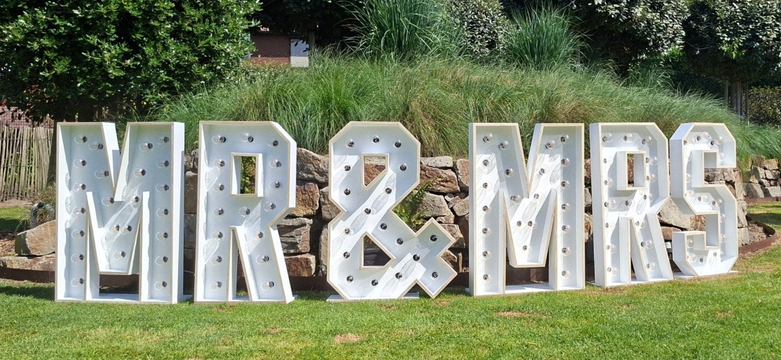 ️ ✨️💡MR & MRS Lichtletters te huur ️💡✨️, Hobby en Vrije tijd, Ophalen, Nieuw, Geboorte of Huwelijk