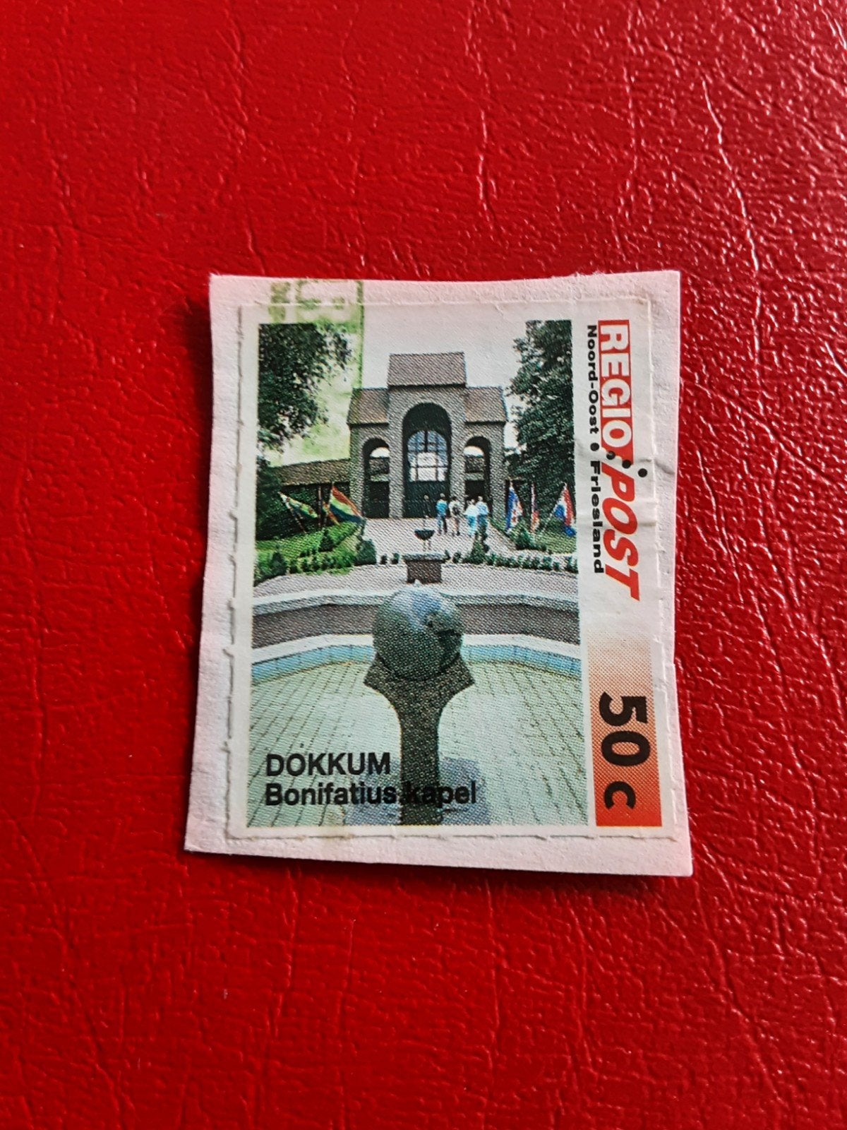 Regiopost. Dokkum Bonifatiuskapel ( gest), Postzegels en Munten, Ophalen of Verzenden