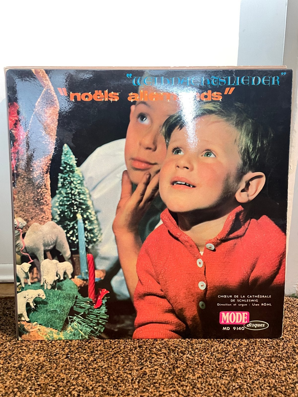 Noëls Allemands - Kerstliederen LP (MODE disques), Cd's en Dvd's, Ophalen of Verzenden, Gebruikt