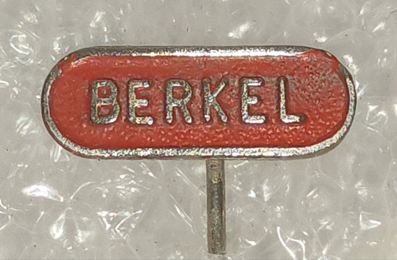 Vintage Berkel Weegschalen Speldje, Verzamelen, Ophalen of Verzenden, Gebruikt, Merk, Speldje of Pin