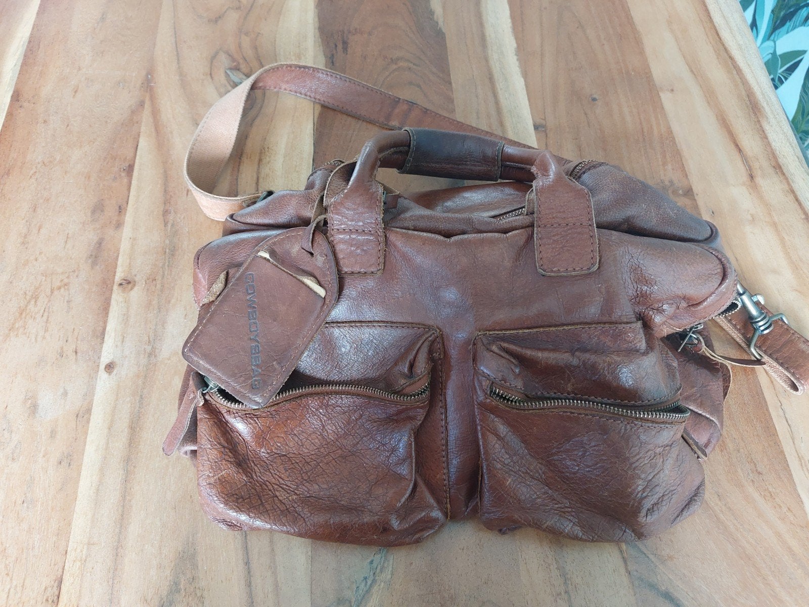 Cowboysbag - Diaper Bag - Luiertas, Verzorgingstas, Bruin, Gebruikt, Cowboysbag