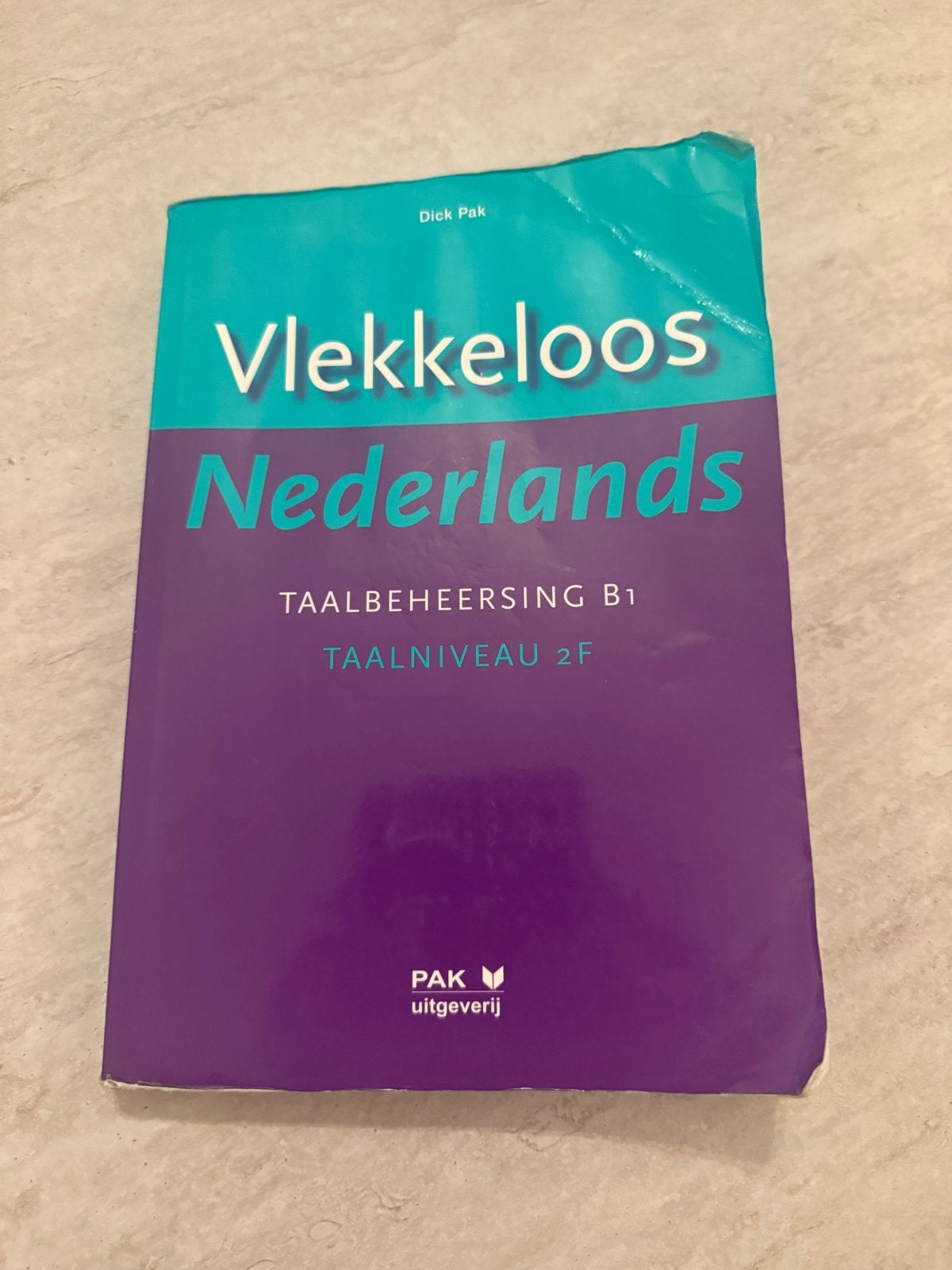 Vlekkeloos Nederlands: Taalbeheersing B1 / Taalniveau 2F, Boeken, Ophalen, Gelezen, Niet van toepassing